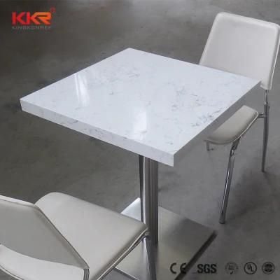 Kkr Solid Surface Corian Furniture Restaurant Tables and Chairs