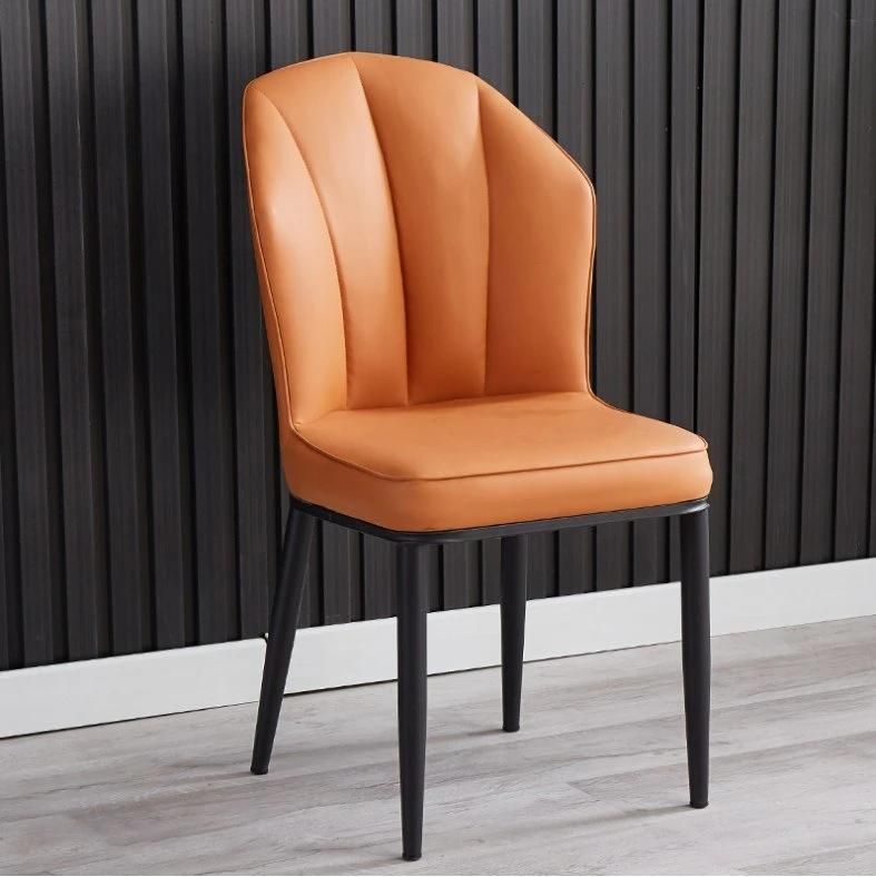 Hotel Modern European Style Light Luxury Leisure Dining Chair