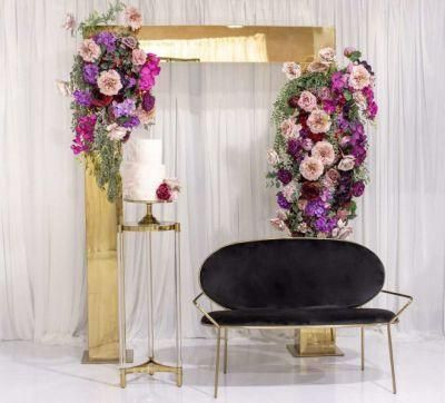 Amina Craft Wedding Decoration Athena Gold Golden Wedding Arch for Party Hire