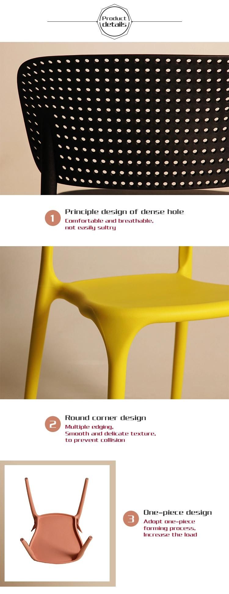 Plastic Chair, Plastic Dining Chair Modern PP Dining Chair