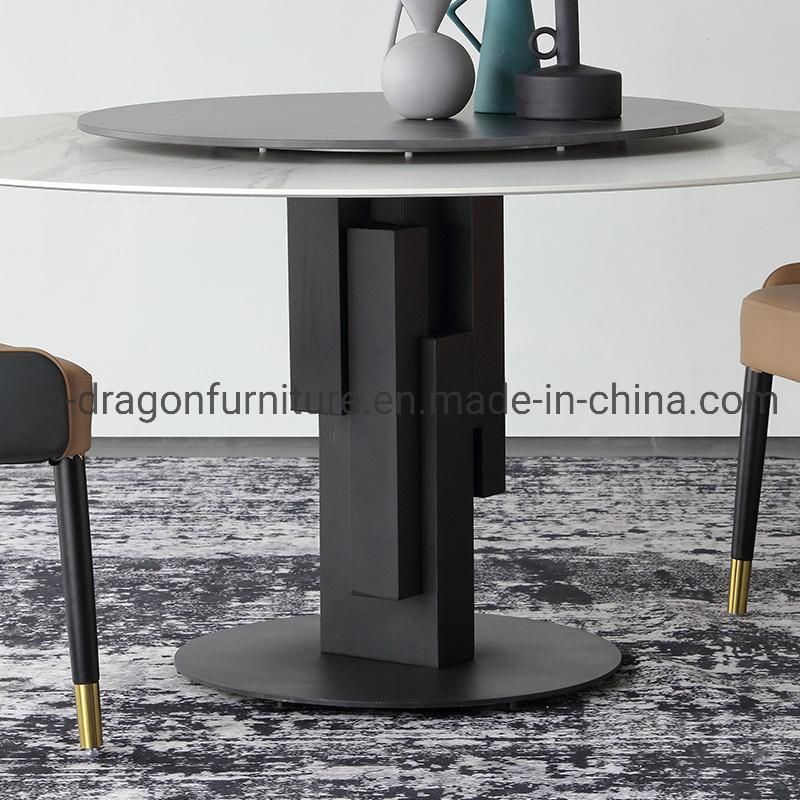 Steel Legs Modern Dining Table Sets for Home Furniture