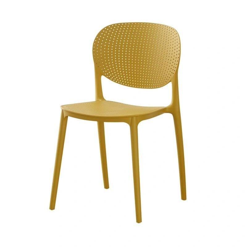 Best Value Decorative Armless Comfortable Hotel Household Plastic Chair