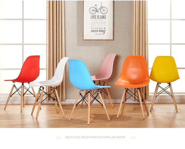 Chair Supplier Comfortable Direct Wholesale Bedroom Plastic Chairs Restaurant Modern Dining Chair for Cafe Hotel