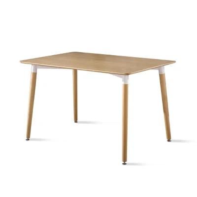 Modern Wooden Cafe Restaurant Dining Table Coffee Table