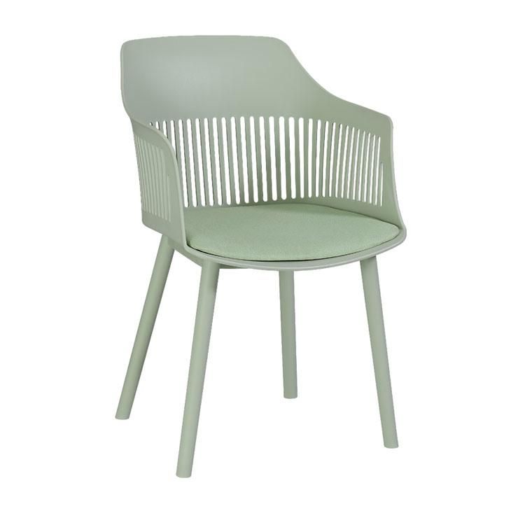 Hot Selling Dining Room Chair PP Plastic Chair Colorful Sugar Outdoor Chair