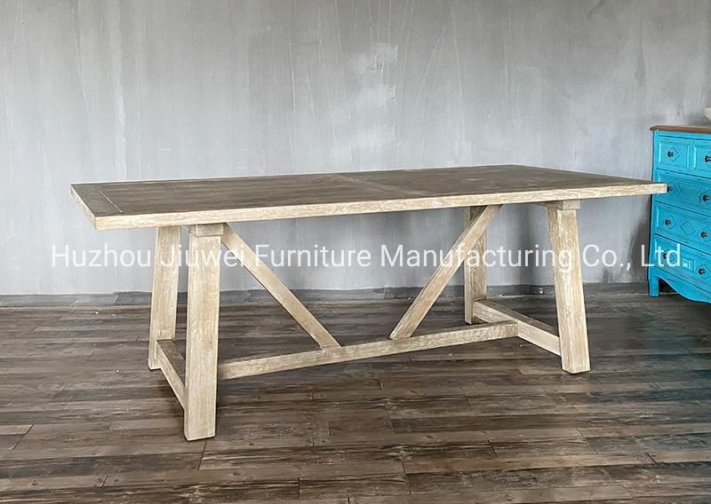 High Quality Wooden Furniture Solid Wood Dining Table/Wedding Table