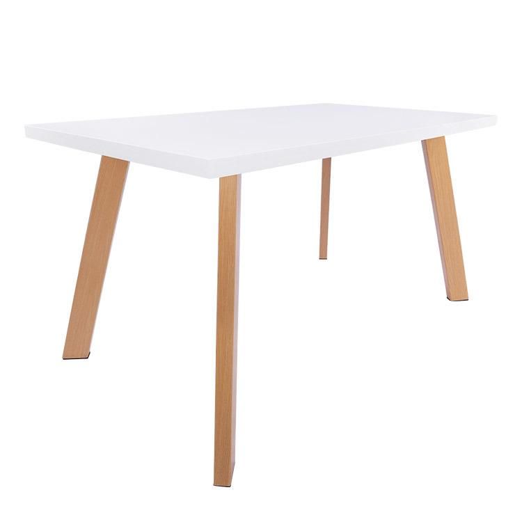 Wholesale Best Price Outdoor Square Cheap Dining Table Plastic Table Chairs with Removable Legs