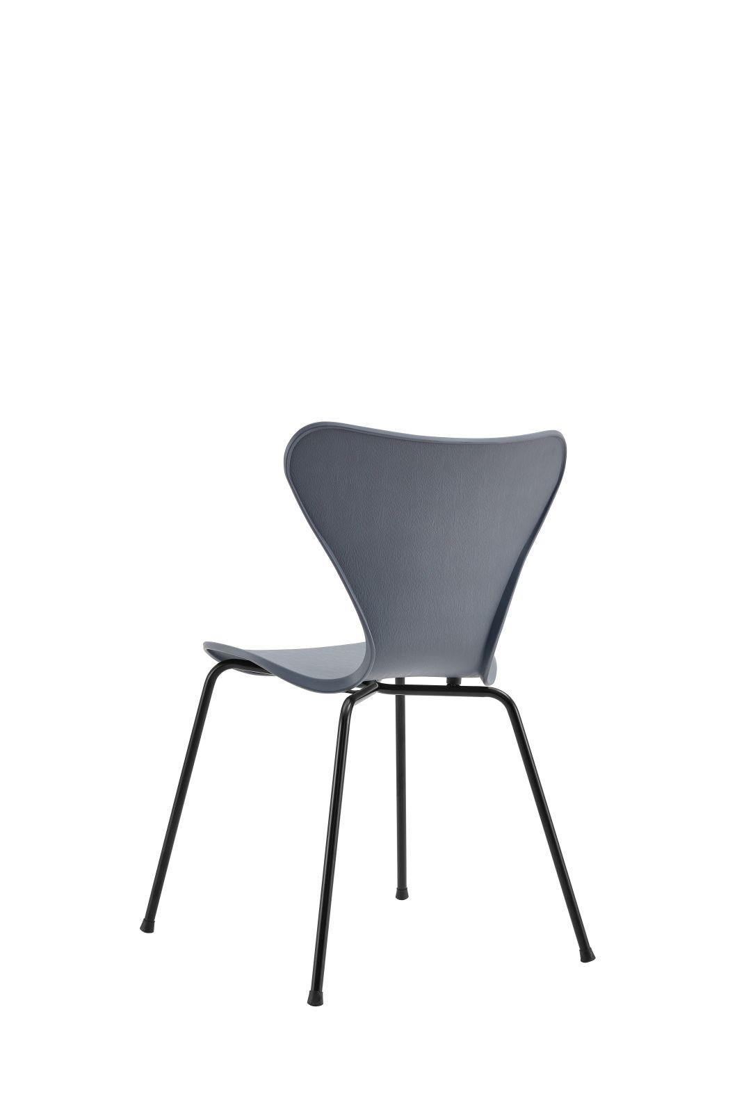 Nordic Modern Fashion Simple Plastic PP ABS Metal Leg Barstool Kitchen High Stool Plastic Chair