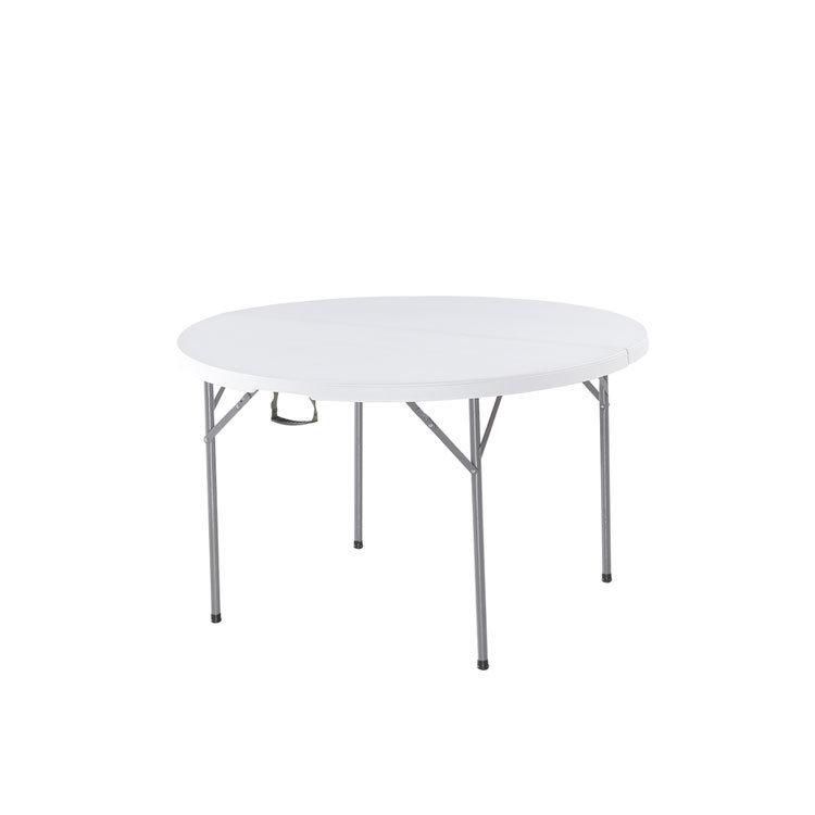 High Qualityhome Furniture Restaurant Round Dining Folding Table Wholesale