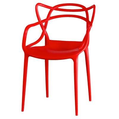 China Manufacturer Chair Modern Furniture PP Durable Chair Stackable Dining Colorful Plastic Chair