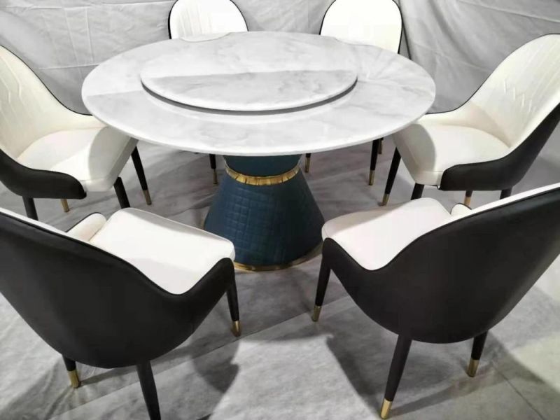 Metal Furniture Sets Factory Gold Stainless Steel Dining Table