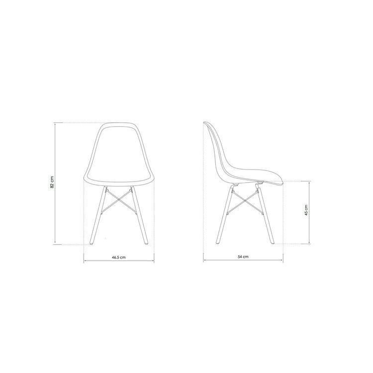 Wholesale Market Home Furniture Plastic Restaurant Outdoor PP Dining Chairs Office Meeting Room Chairs Design