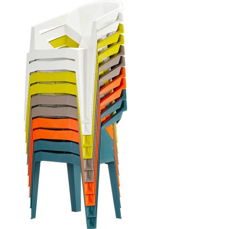 Free Sample Colored PP Modern Cheap Wholesale Heavy Duty Stackable Ergonomic Plastic Chair