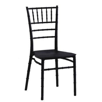 Moveis Chaise Plastique Black Hotel Banquet Chair Party Chiavari Chair