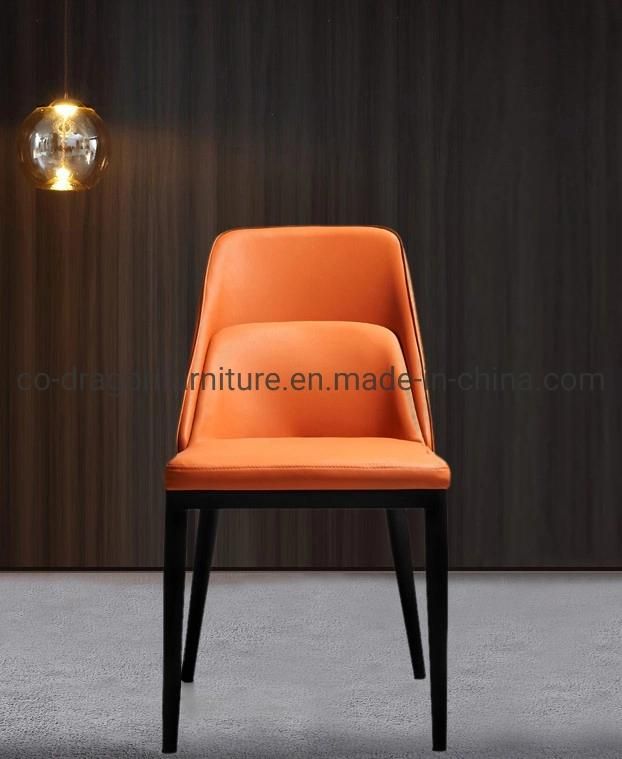 Modern Home Furniture High Back Leisure Leather Dining Chair Sets