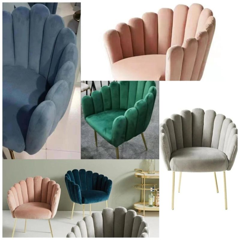 Wholesale Home Furniture Restaurant Flower Shap Dining Chair for Sale