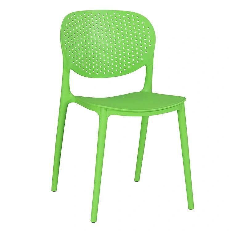 2021 Hot Sale China Wholesale New Plastic Chair Without Stackable Dining Chair