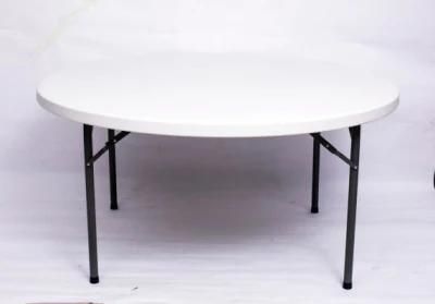 4FT Folding Round Table 122cm 4 -6 Seater Table