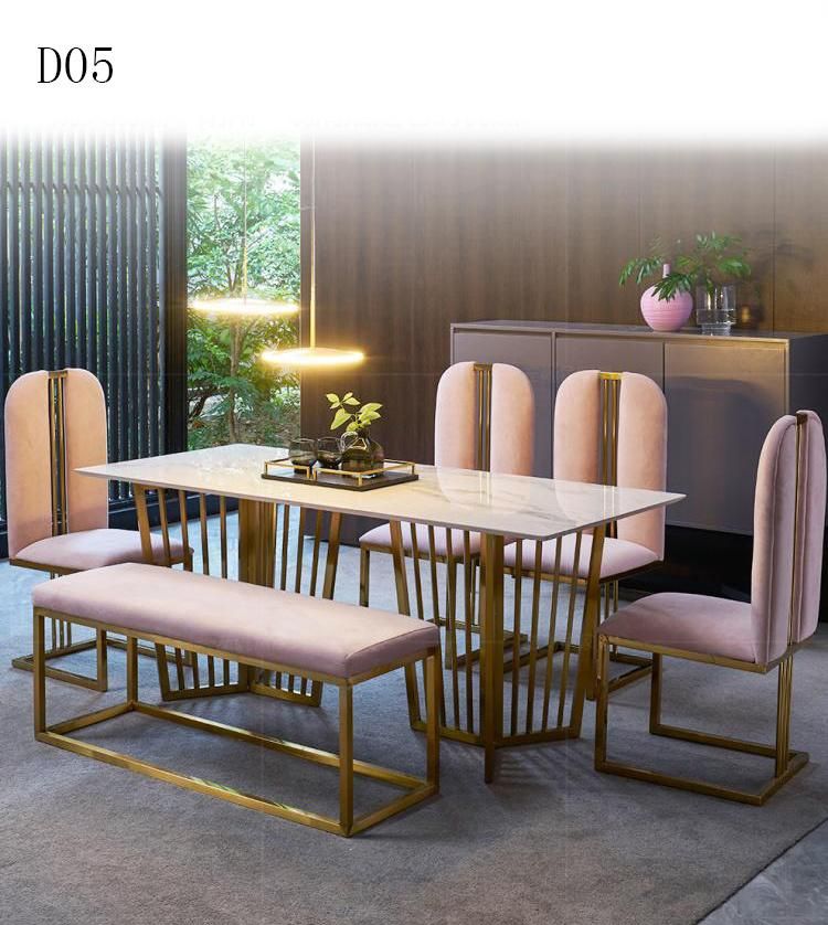 Design Modern Dining Furniture Table and Chairs for Home Furniture