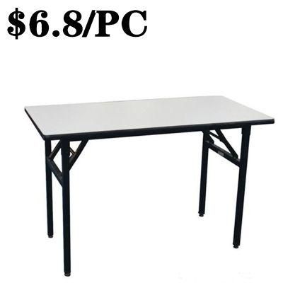 Hot Sale Plastic Hotel Indoor Dining Restaurant Round Folding Table