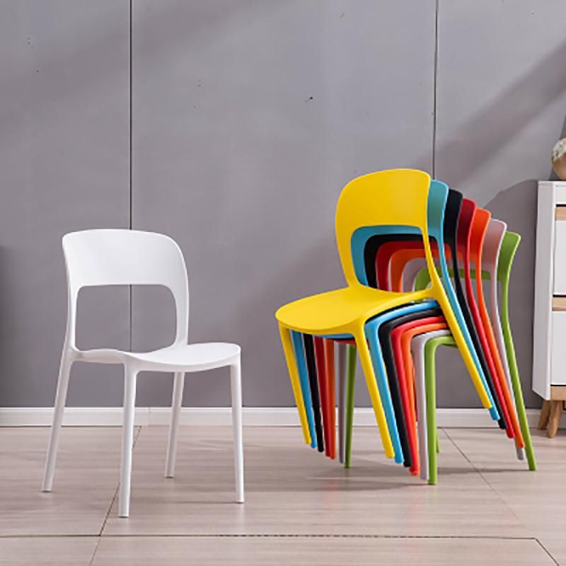 Wholesale Dining Furniture Modern 3.9kg Outdoor Stackable PP Plastic Chair Seat