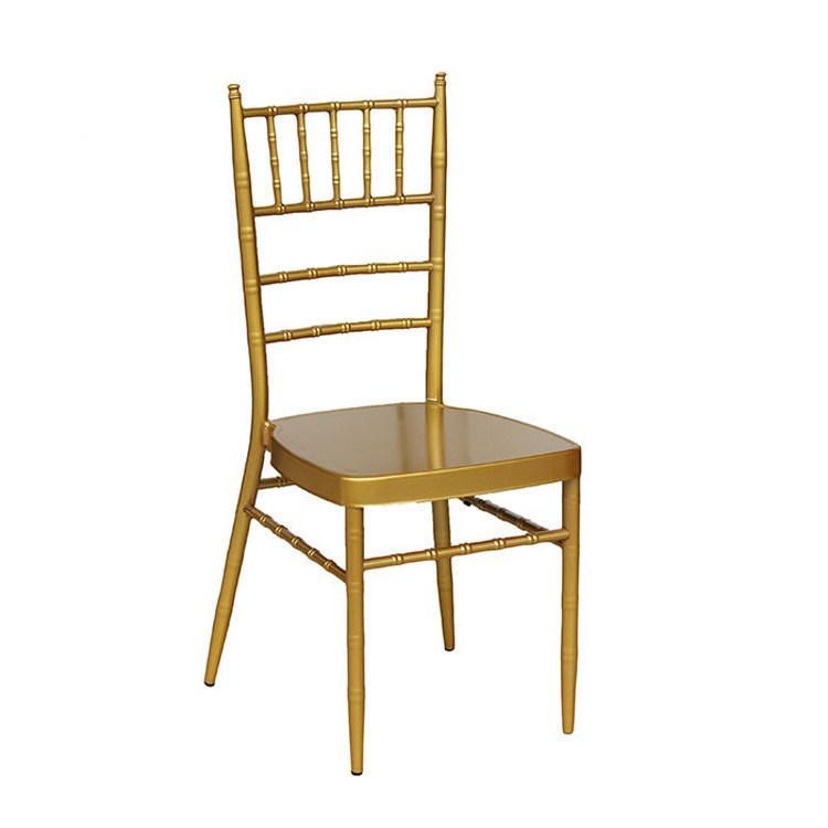 Design Style Comfortable Stable Indoor Hotel Dining Stackable Chiavari Chair