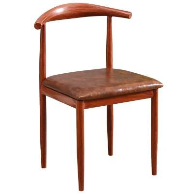 Cheap Modern Style Metal Based Egs Dining Chair Restaurant Industrial Dining Chair Leather