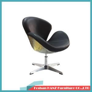 Hotel Dining Room Furniture Light Luxury Living Room Leisure Coffee Designer Aluminum Leather Chair