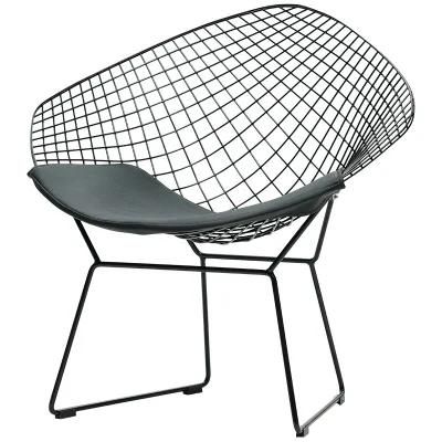 Powder Spraying Internal and External Wire Furniture Metal Dining Chair for Hotel Garden