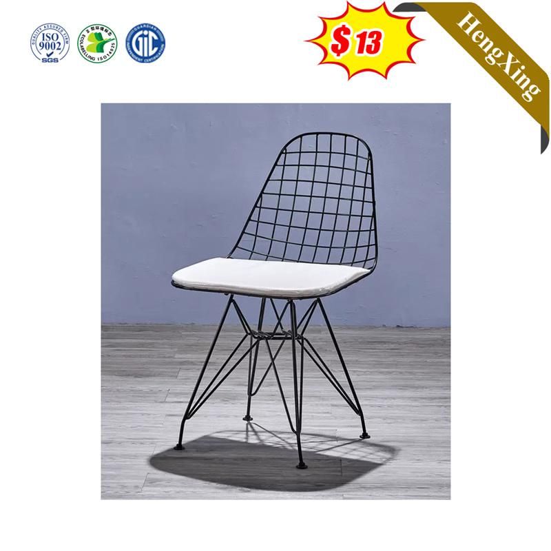 Comfortable Metal Steel Wedding Dining Room Hotel Restaurant Furniture Rattan Banquet Sofa Chair