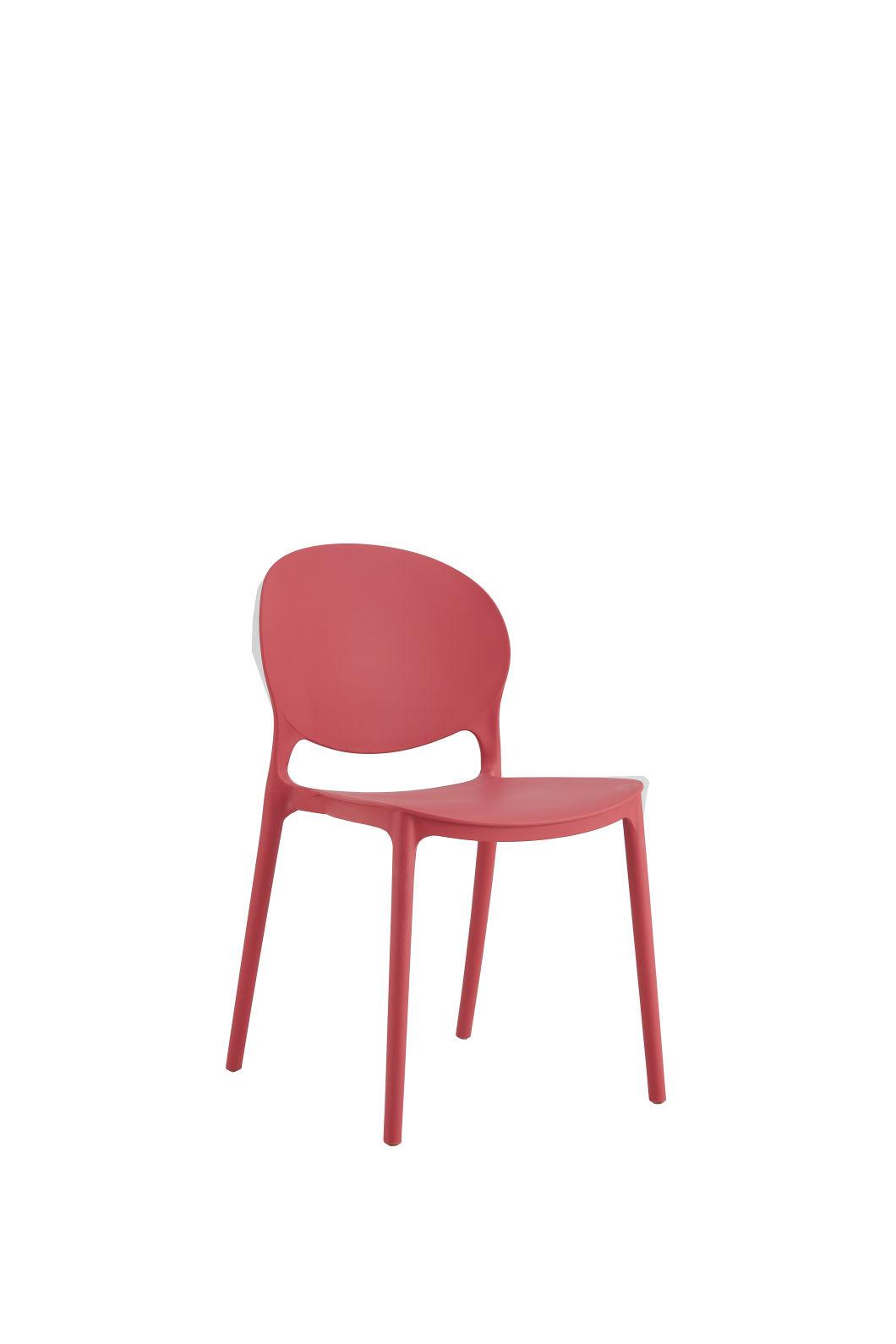 Colored PP Modern Cheap Wholesale Monoblock Seat Stackable Ergonomics Plastic Chair