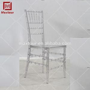 Plastic Acrylic Tiffany Crystal Clear Chiavari Chair Wedding Chair for Party