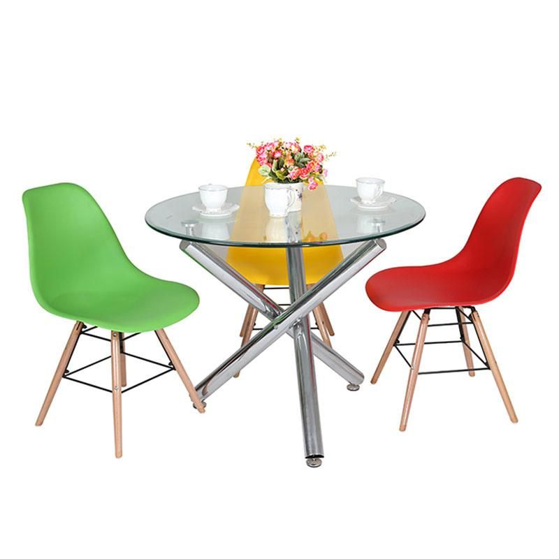 Hot Selling and Modern Home Furniture Glass Dining Table