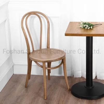 2019 Hot Selling Wedding Event Restaurant Hotel Use Solid Wood Dining Chair