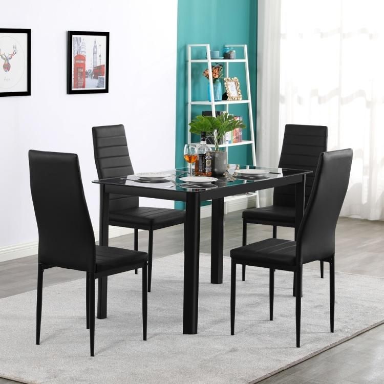 Dining Furniture Tempered Glass Dining Table with High Quality