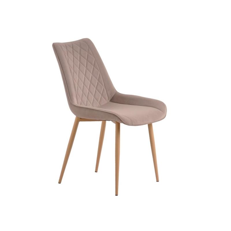 High Quality Durable Using Various Room Single Fabric Dining Chair