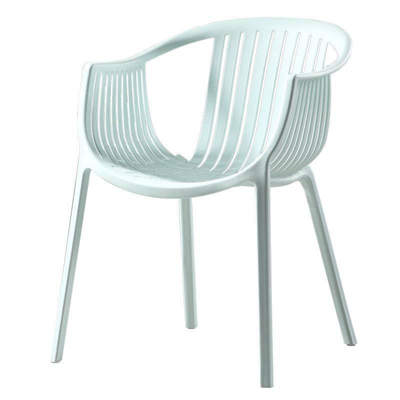 Factory Price Sillas De Plastico Nordic Style Modern Chairs White PP Plastic Dining Chair Home Furniture Chair for Dining Room