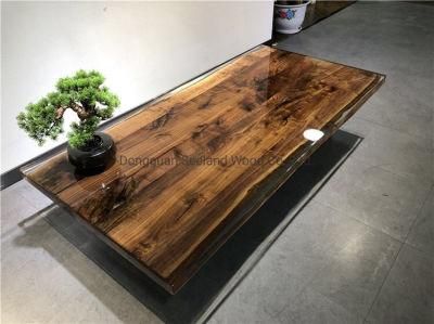 Wooden Countertop / Round Table Top / Entrance Table /Console Table/ Natural Wood Table with Live Edge