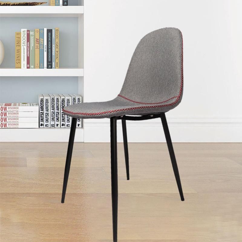 Wholesale Luxury Nordic Cheap Indoor Home Furniture Room Restaurant Dining Fabric Modern Dining Chair