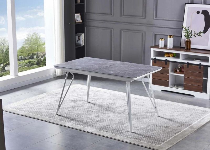 Sintered Stone Extension Dining Tables Ceramic Table