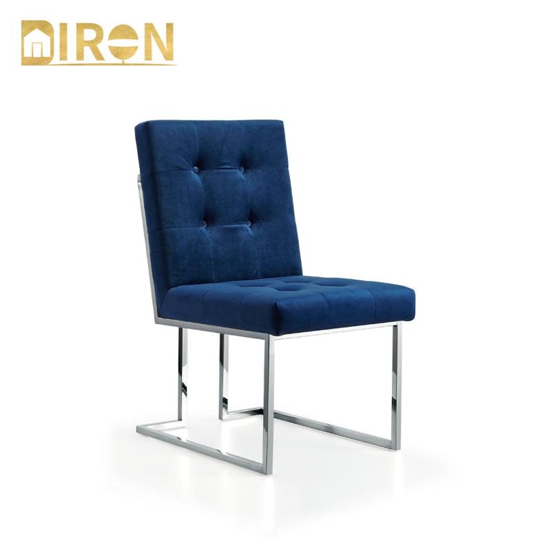 Cheap Wholesale Stainless Steel Small Home Hotel Dining Chair