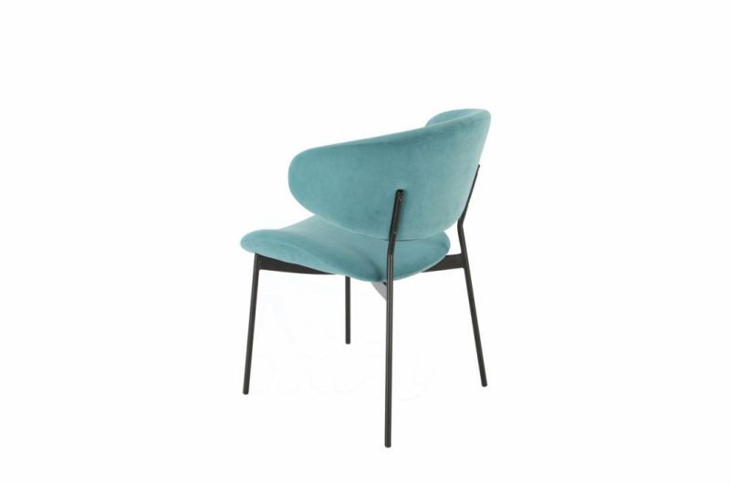 Dining Room Velvet Fabric Modern Dining Chairs