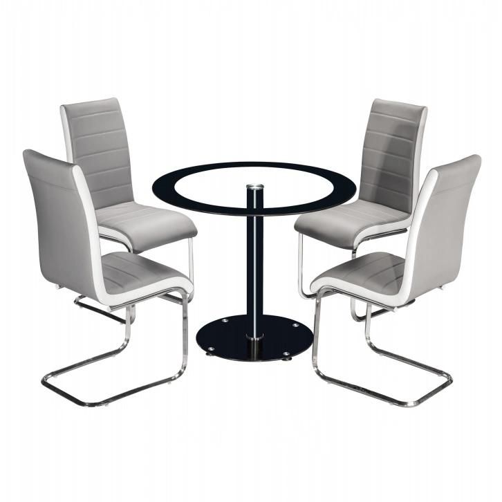 Wholesale Food Table Modern Furniture Tempered Glass Dining Table