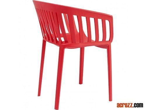 Stackable Outdoor Plastic Ennio Mirrino Golden Gate Chair