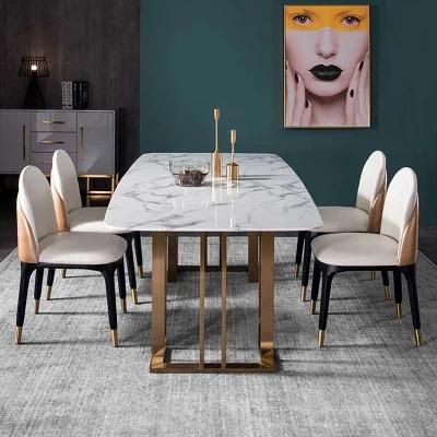 New Good Furniture Luxury Dining Tables Marble Table