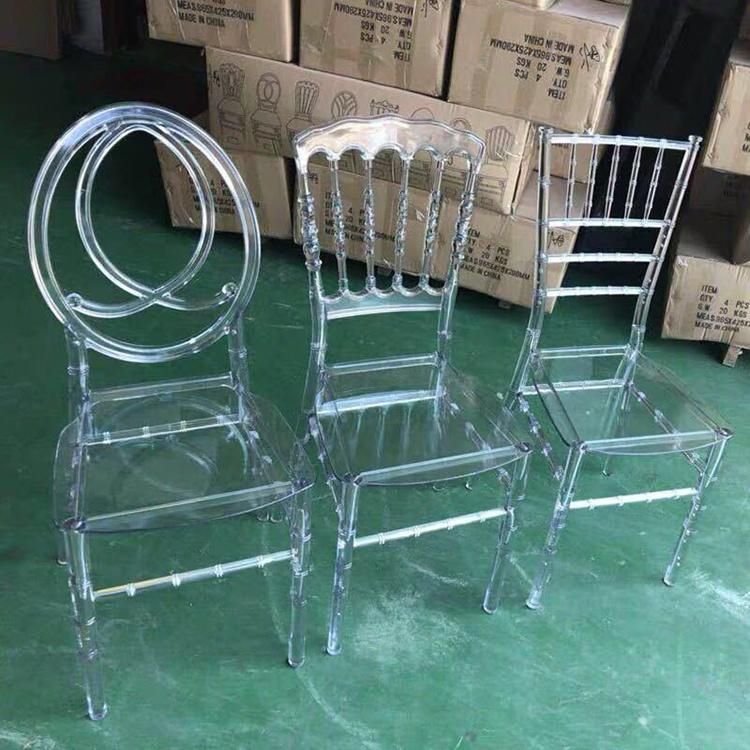 French Modern Furniture Chaise Transparent Chair Wedding Salon Chairs Styling Set Beauty Chaise Pour Barbier