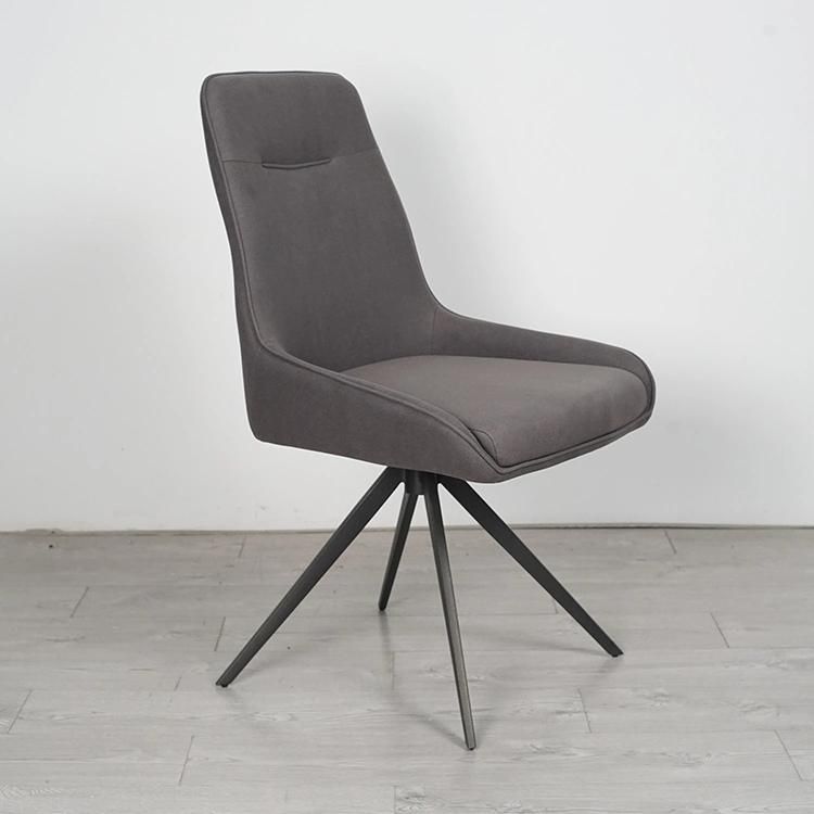 Okay Wholesale Nordic Fabric Modern Luxury Design Furniture Dining Room Chair Dining Chairs with Metal Legs