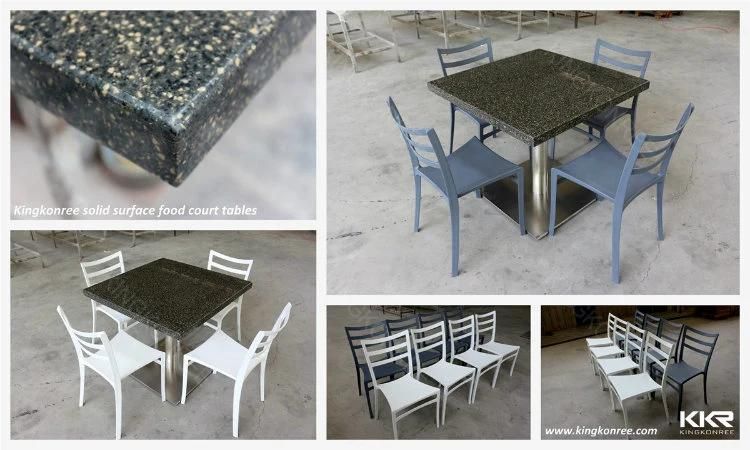 Wholesale Furniture Solid Surface Dining Table