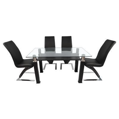 High Quality Chinese Products Outdoor Furniture Modern Restaurant Living Room PVC Leather Dining Chairs