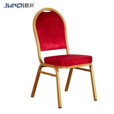 Factory Wholesale Aluminum Stack Banquet Hotel Chair for Dining